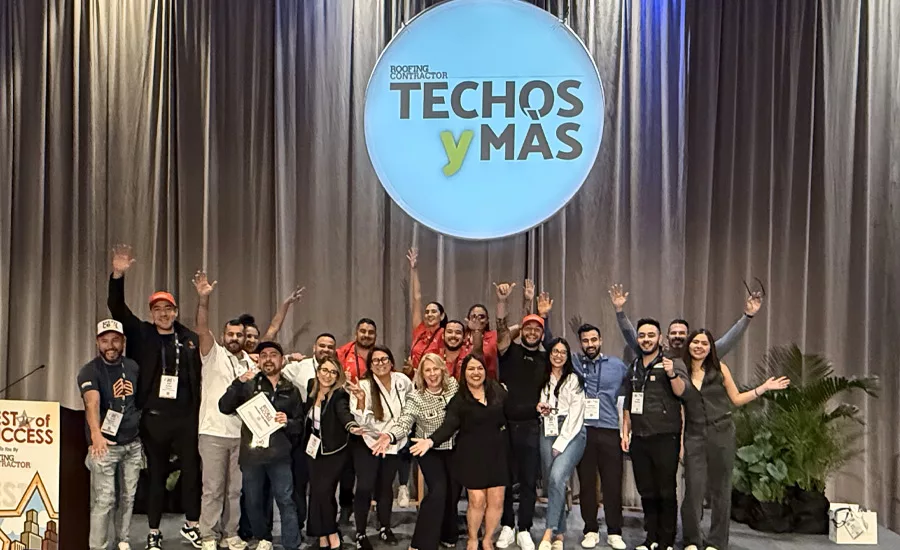 The Techos y Mas event at Best of Success, a roofing event produced by Roofing Contractor