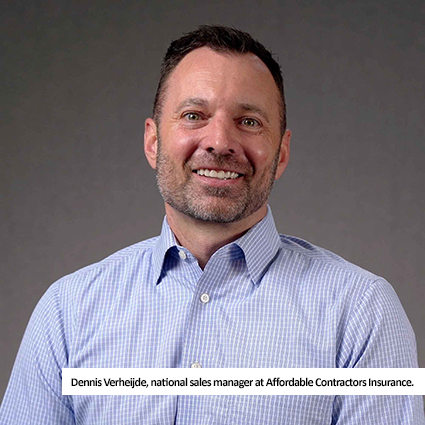 Dennis Verheijde of Affordable Contractors Insurance.
