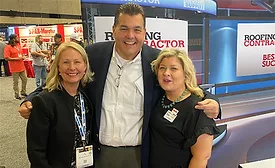 Ron Vollmer at an event with Jill Bloom and Liz Obloy