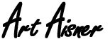 RC Editor-in-Chief Art Aisner signature.