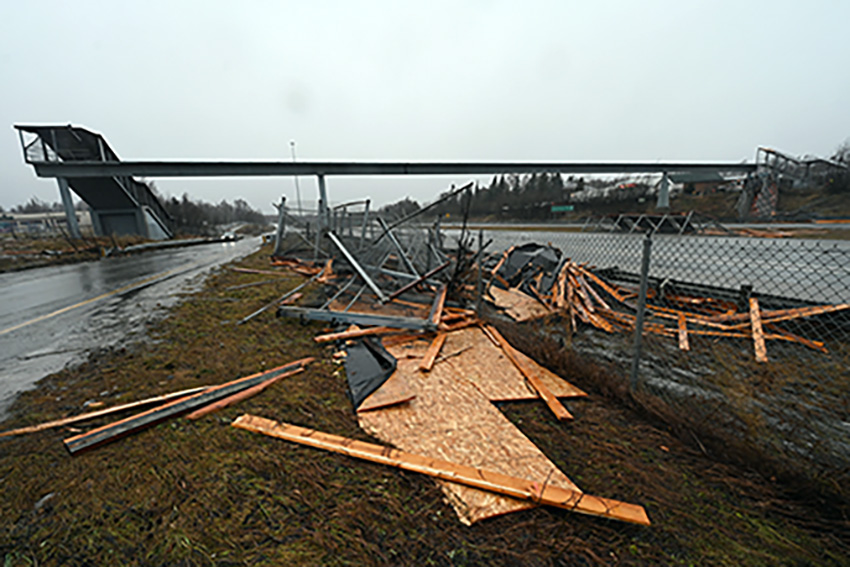 VIDEO: Stunning Moment Wind Tears Roof off Its Trusses | Roofing Contractor