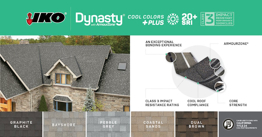 Dynasty Cool Colors Plus Shingle Line