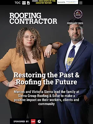 Roofing Contractor February 2025 Cover