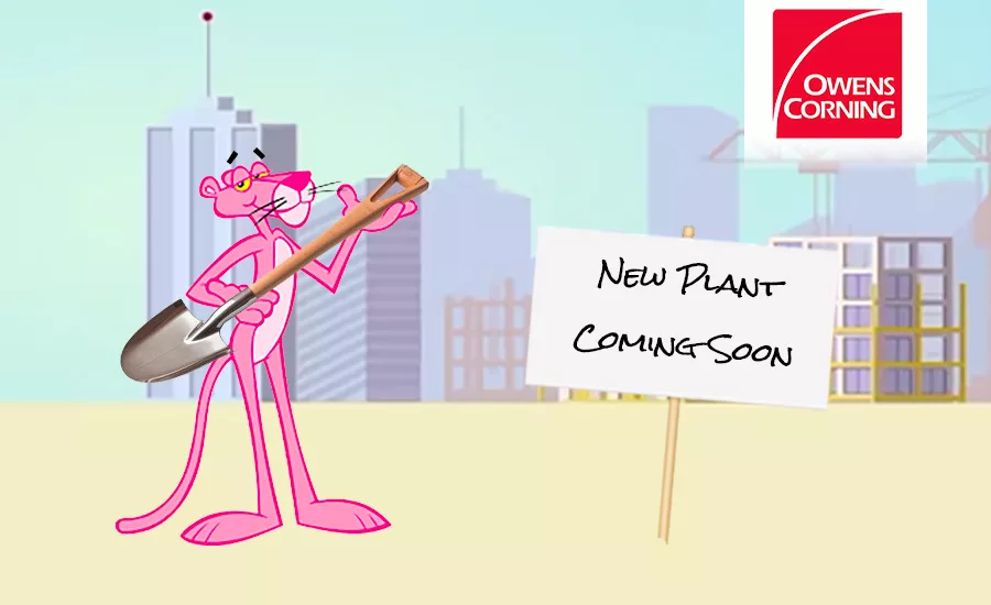 OC has plans to build a new manufacturing plant in the Southeastern U.S.; its location has not yet been announced.