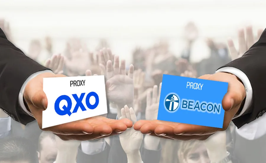 QXO escalates its takeover bid for Beacon, proposing a full slate of independent directors.