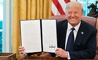 Trump 2.0.jpg After one month, President Donald Trump has upended several policy areas that may affect roofing.