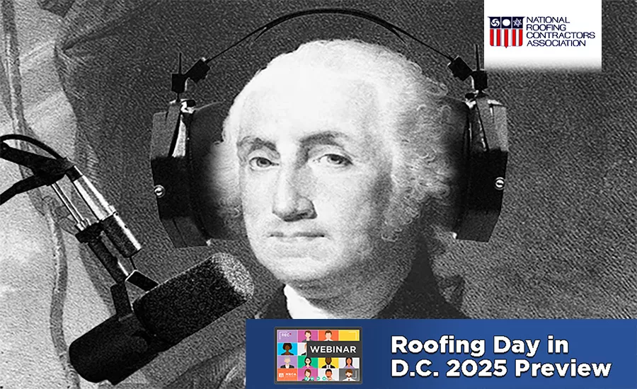 The NRCA’s Washington team will host a webinar on March 7 ahead of Roofing Day 2025.