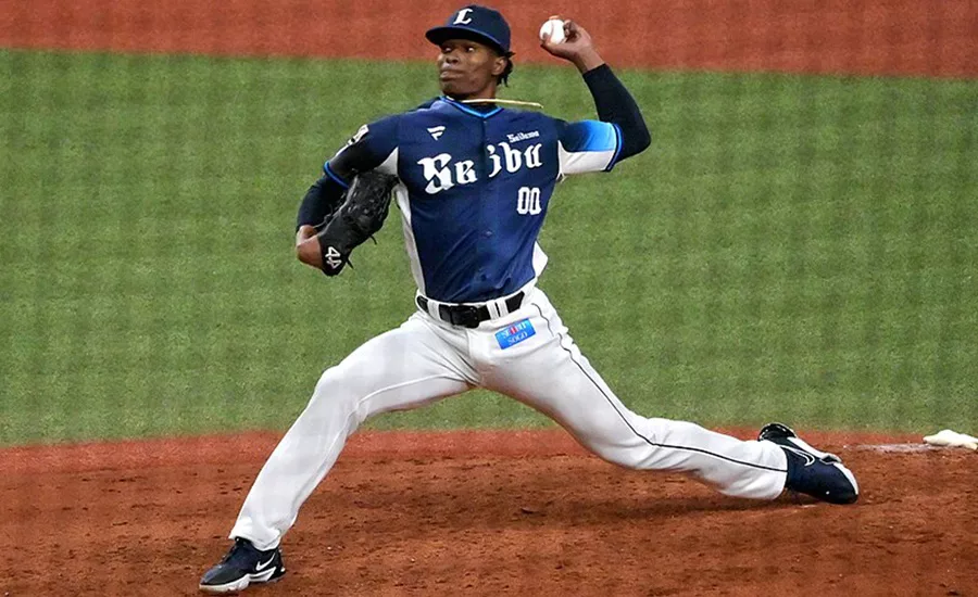 Major League Baseball pitcher Jefry Yan spent time as a roofer during a break from pro ball.