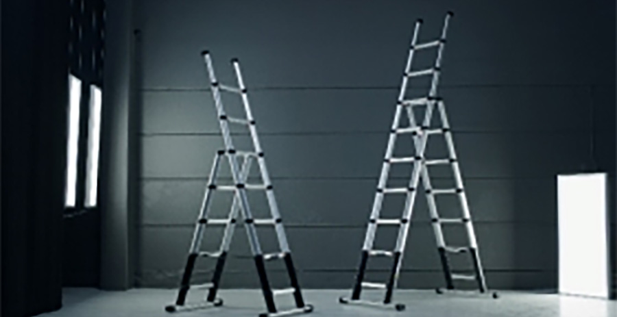 W.steps Swedish Telescopic Ladders Designed to be Safe, Stable and ...
