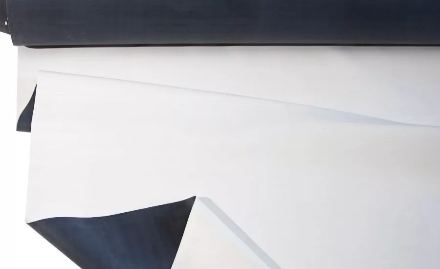 EPDM is now available in both black and white non-reinforced membranes