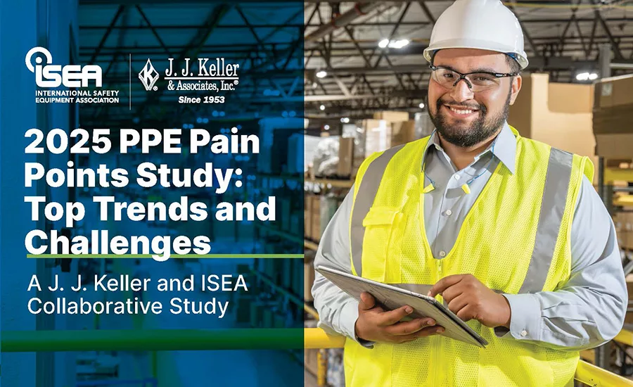 J. J. Keller & ISEA's new study reveals key PPE challenges.