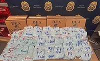 The Drug Enforcement Administration says around 700K fentanyl-laced pills hidden in roofing shingles seized in Arizona have put supply chains under scrutiny.