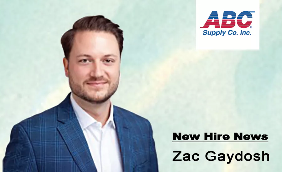 Zac Gaydosh was regional manager in the Shelter Solutions division at Cornerstone Building Brands before accepting the director of Commercial Roofing Sales at ABC Supply Co.