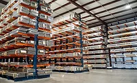 METALCON Article.jpg An aluminum extrusion warehouse in Texas.