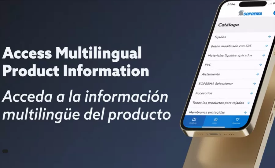 Los usuarios de SOPREMA ahora pueden traducir recursos de productos a 30 idiomas.