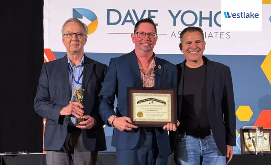 Westlake Royal's Paul Burleson was honored for his leadership.