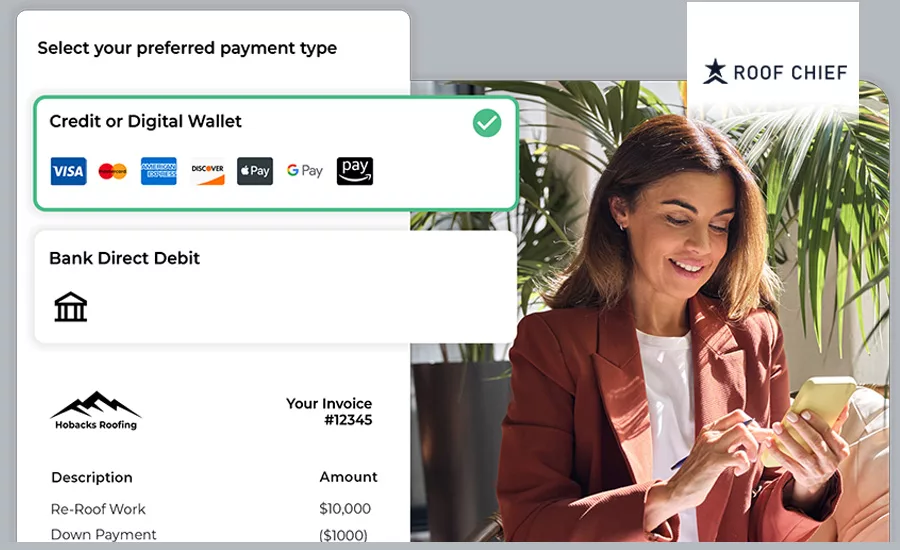 Roof Chief is a CRM that helps manage leads, secure jobs, schedule teams, communicate with clients and process payments in a user-friendly solution.