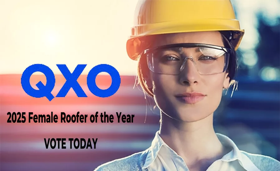 QXO has launched its 2025 Female Roofer of the Year contest.