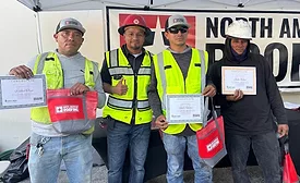 North-American-Roofing-Services-Stand-Down-Employees-with-certificates