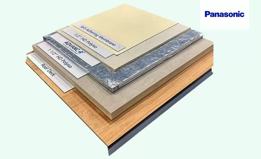 Panasonic’s ADVANC-R vacuum insulation panel delivers an R-Value of 66 at just 0.94" thick.