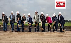 GAF leadership, local officials, inaugurate the company’s first new shingle manufacturing plant in 20 years