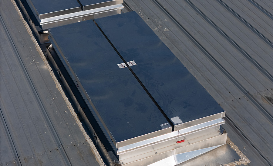 The roof of NoDa Brewing in North Carolina