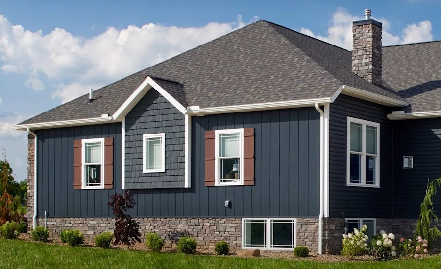 House-with-navy-blue-cladding