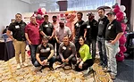 Latino contractors in group photo 