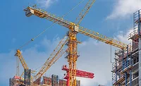 Cranes Image by Tom from Pixabay.jpg Cranes commercial construction site