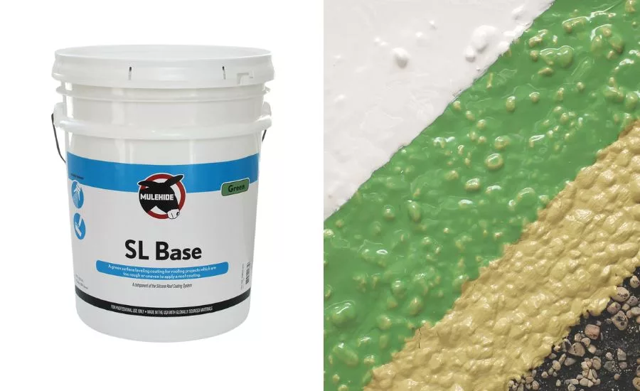 product container and application shot