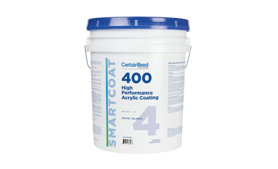 CertainTeed-SMARTCOAT 400 High Performance Acrylic Coating