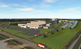 a rendering of the new Prattville, Ala., plant