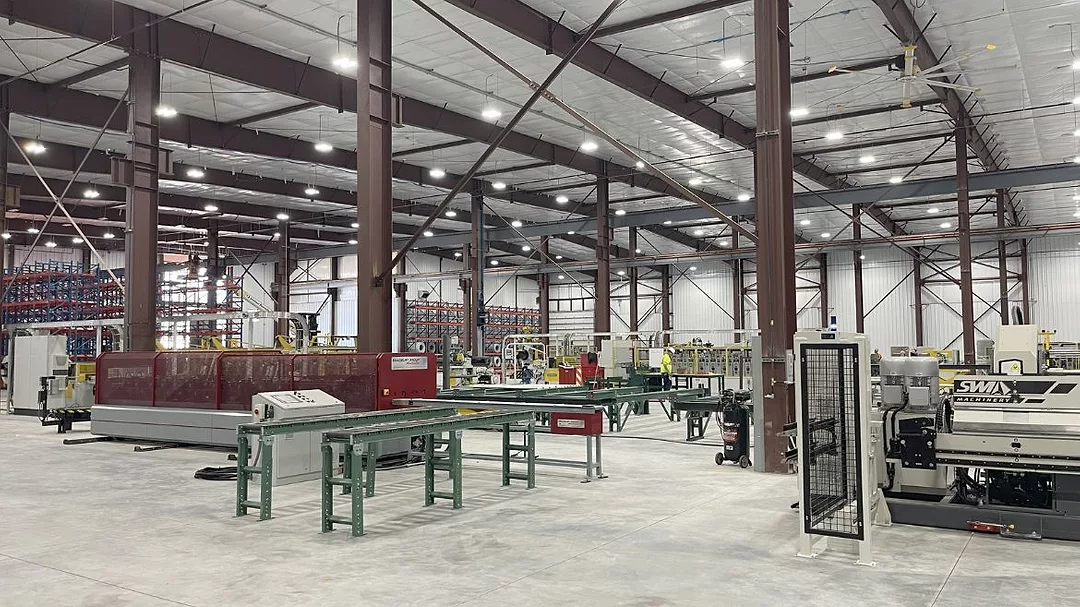 interior of Utah manufacturing facility