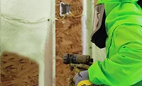 spray foam application