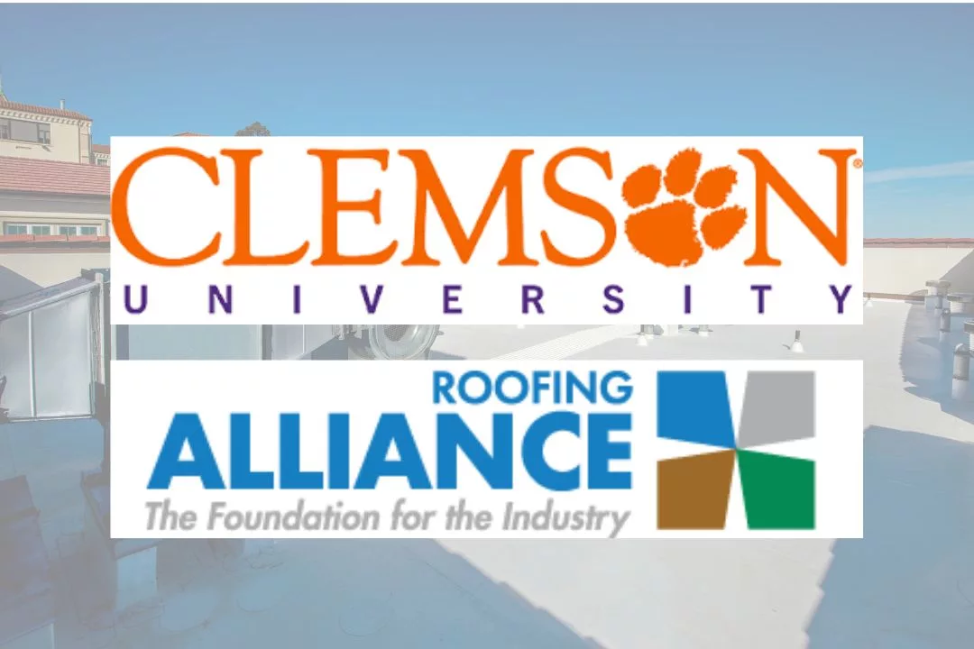 Clemson and Roofing Alliance logos