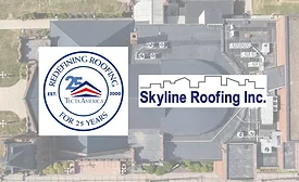 logos over roof image