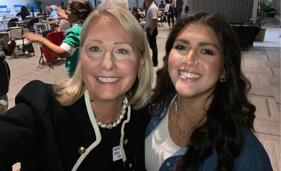 Publisher Jill Bloom and Deliana Munoz