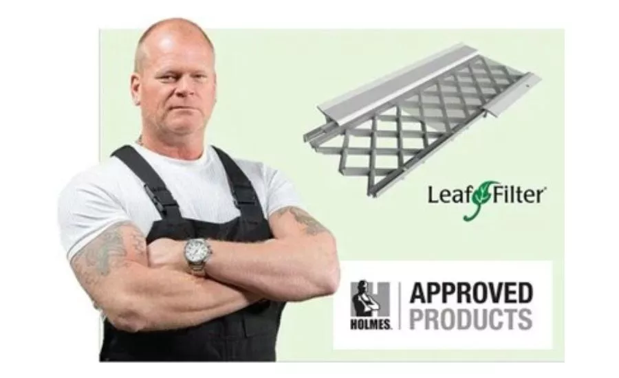 Mike Holmes with LeafFilter gutter guard