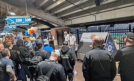 CertainTeed-contractors-at-Ford-Field-watching-product-demo