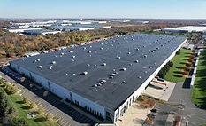 A commercial roof
