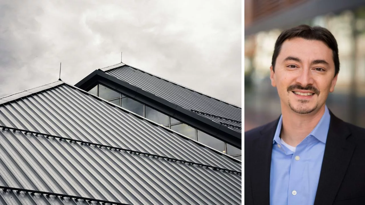 Metal roof and Alex Chausovsky