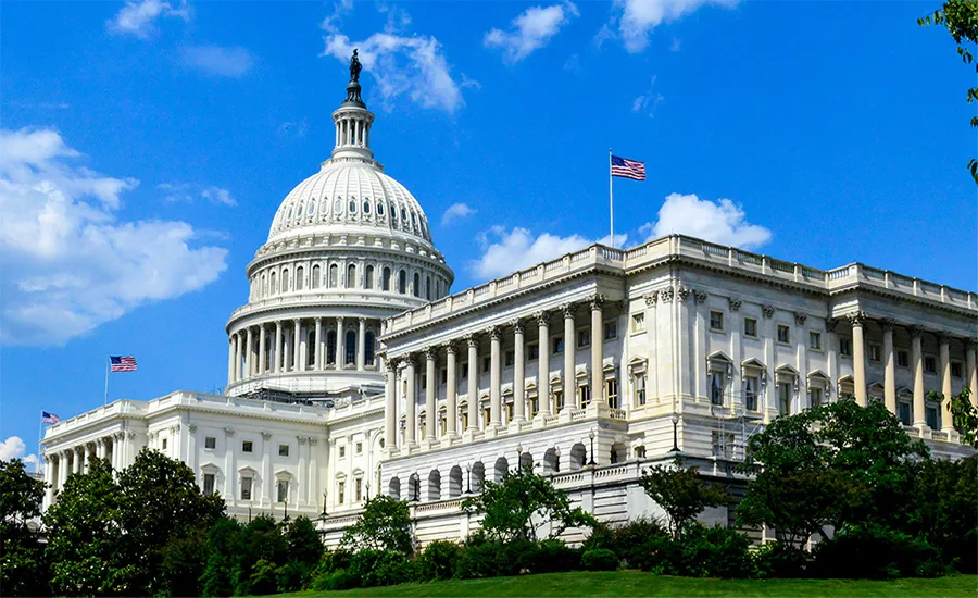 U.S. Capitol building in Washington, D.C., site of the Senate’s Oct. 30 vote to end Trump’s emergency tariff authority.