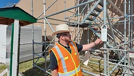 Ruben Gonzalez discusses scaffolding safety