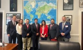 Andres Ramirez at Roofing Day in D.C. 