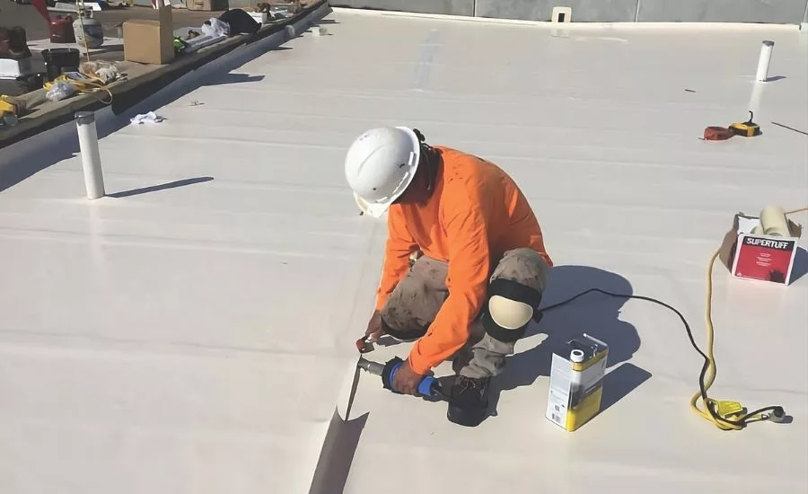 installation of roof system