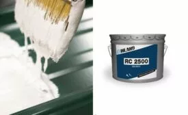 coatings application and bucket