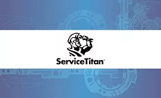 ServiceTitan.jpg ServiceTitan logo on a tech background