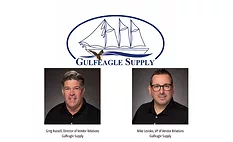Gulfeagle-logo-with-Russell-Lesisko-headshots
