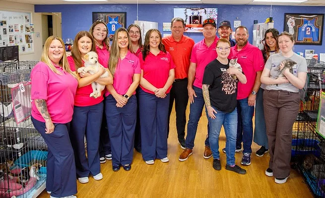 ServiceTitan Day of Trades 2025.jpg group at Oklahoma Humane Socieity