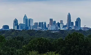Charlotte N.C. Photo by Mahoney Fotos Charlotte, N.C., skyline